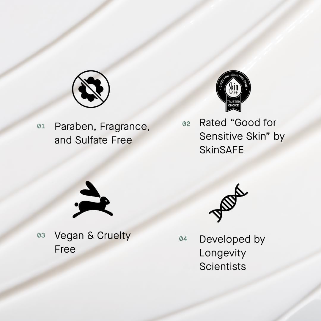 OneSkin FACE OS-01 Peptide Topical Supplement | Skin Longevity Age Reversal Moisturizer