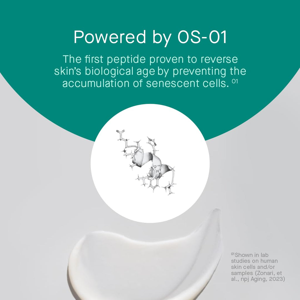 OneSkin FACE OS-01 Peptide Topical Supplement | Skin Longevity Age Reversal Moisturizer