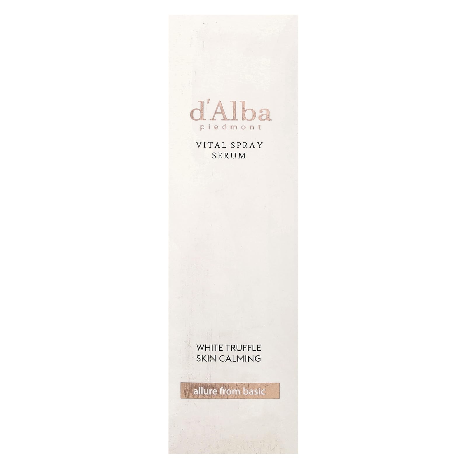 d'alba Piedmont Italian White Truffle First Spray Serum