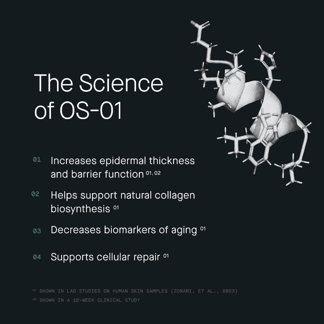 OneSkin FACE OS-01 Peptide Topical Supplement | Skin Longevity Age Reversal Moisturizer