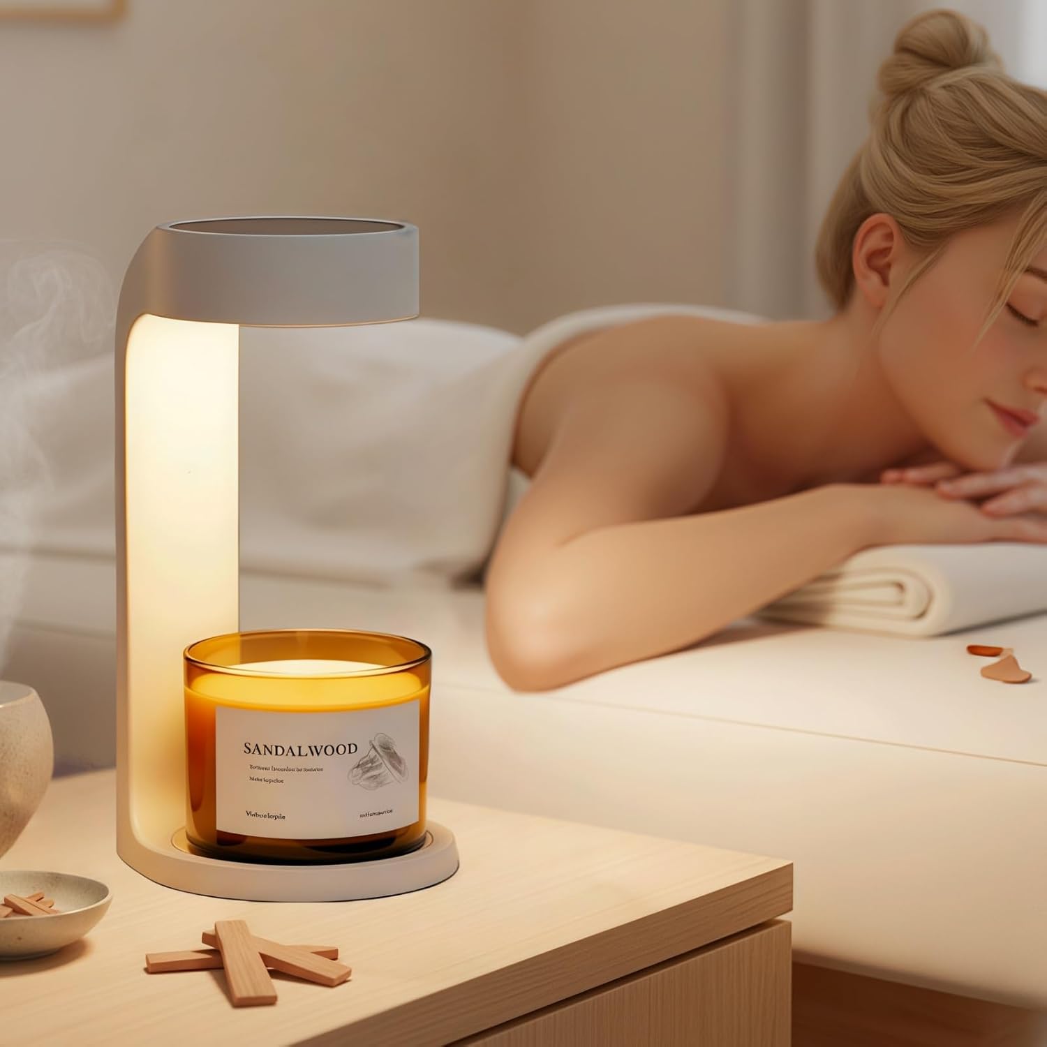 VOHO Lavender Wickless Candles