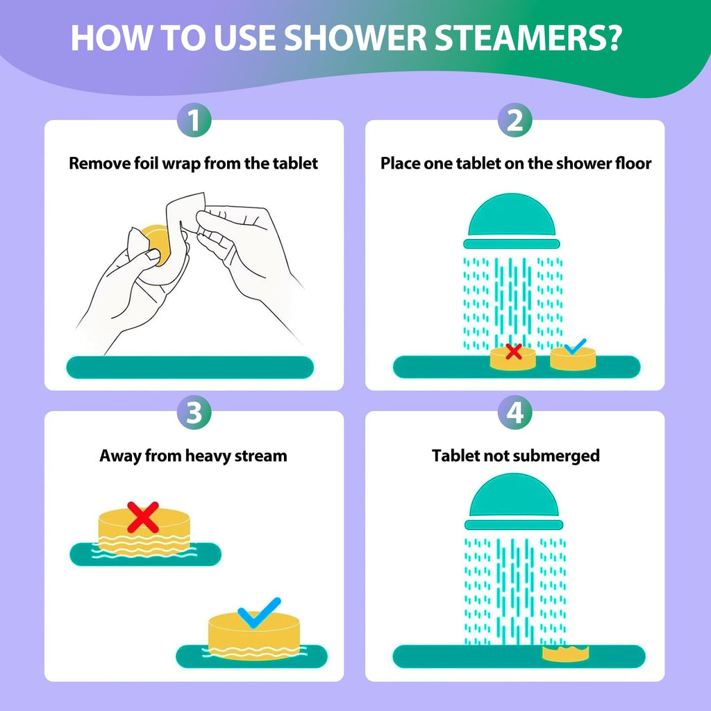 JoJowell Aromatherapy Shower Steamers