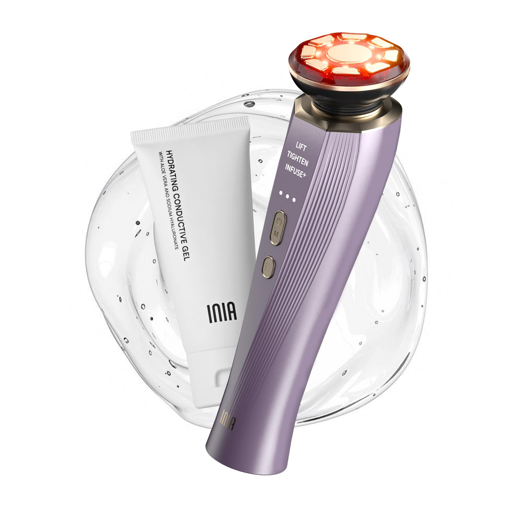 INIA Flare 3-in-1 Microcurrent Facial Device