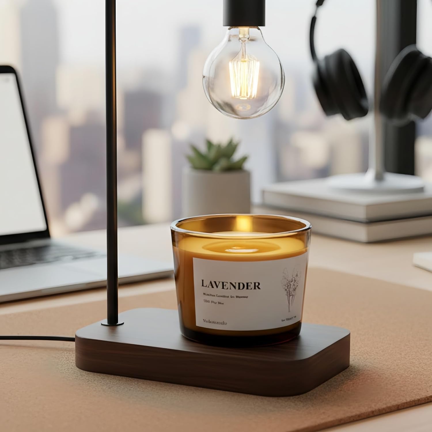 VOHO Lavender Wickless Candles