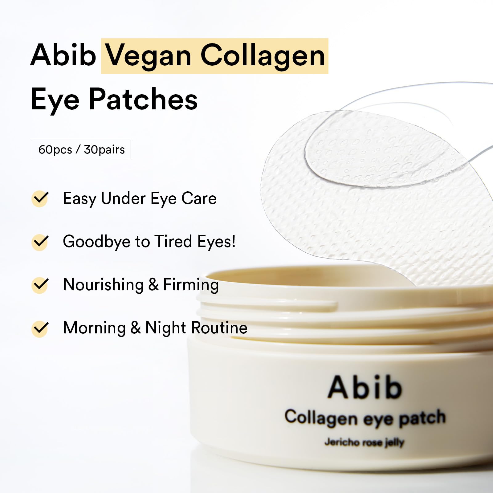 Abib Collagen Peptide Eye Patches