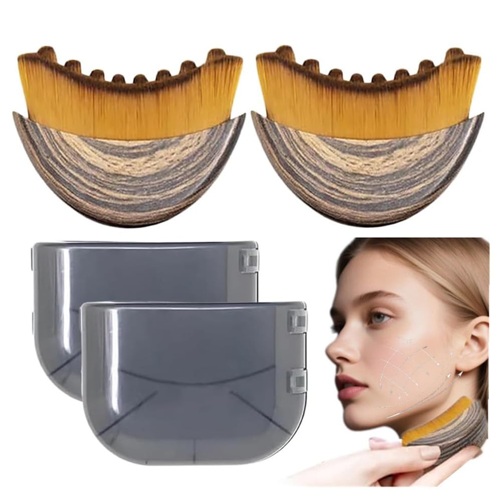 1/2 PCS Lymphatic Contour Brush for Sculpting