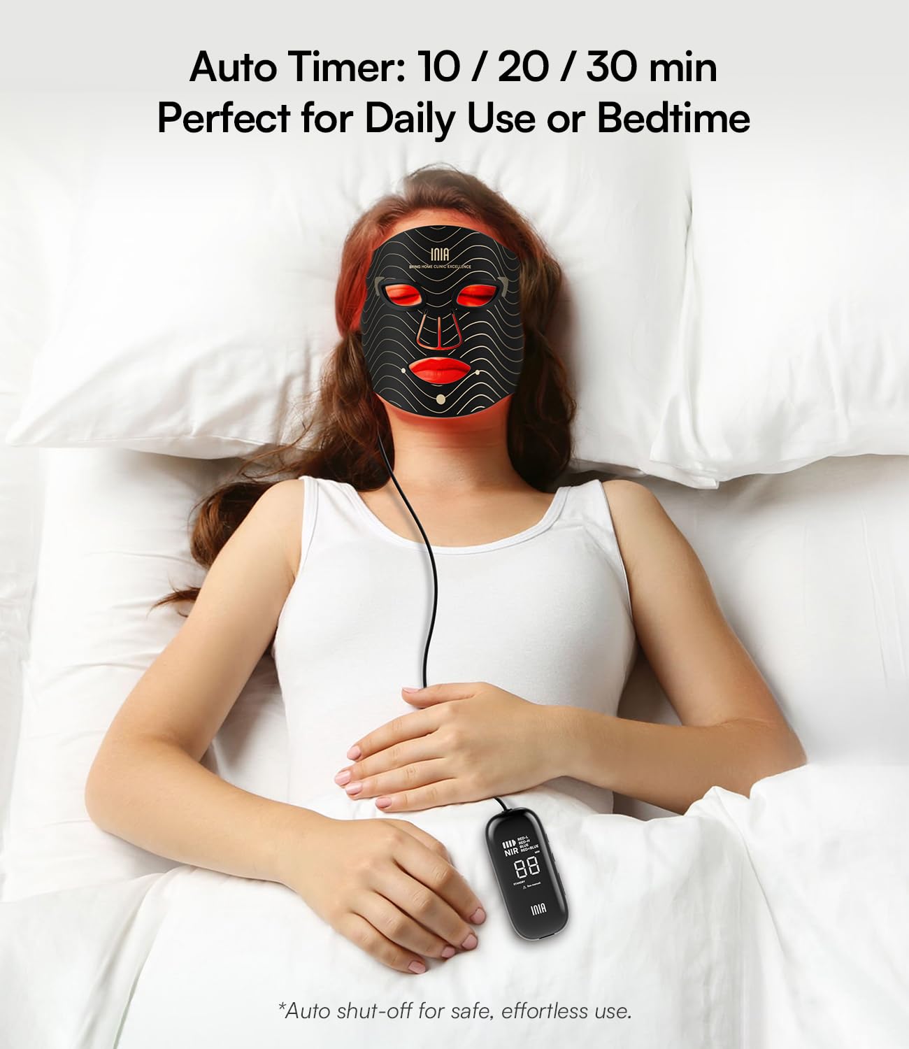 INIA Red Light Therapy Mask