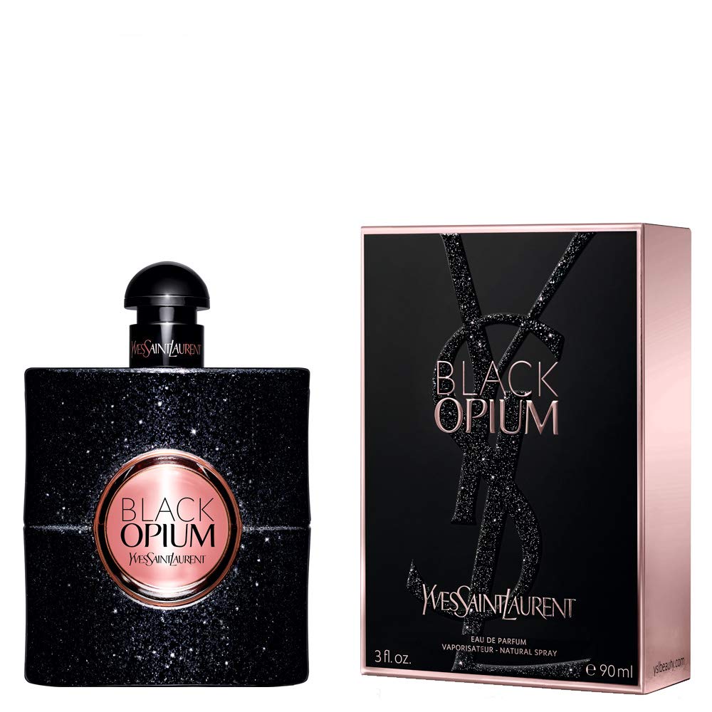 Yves Saint Laurent Eau De Parfum Spray for Women, Black Opium, 1.6 Ounce