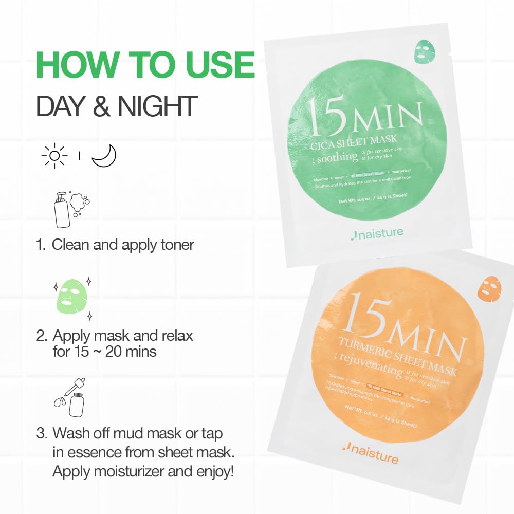15 Min Pamper Me Korean Spa Skincare Set