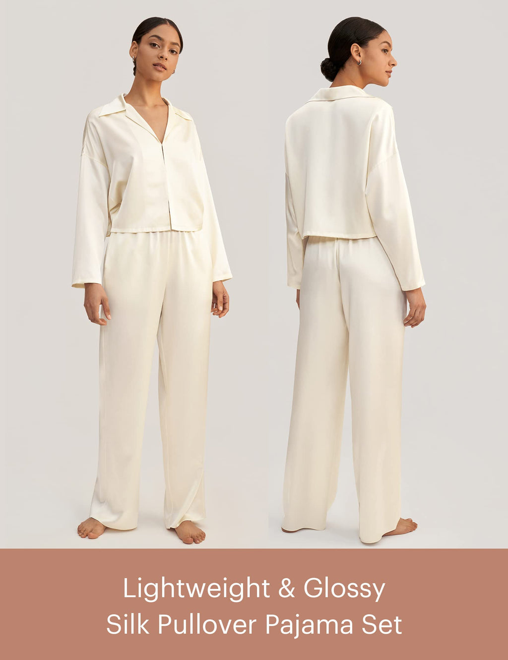 LilySilk 2 Piece Pajama Set