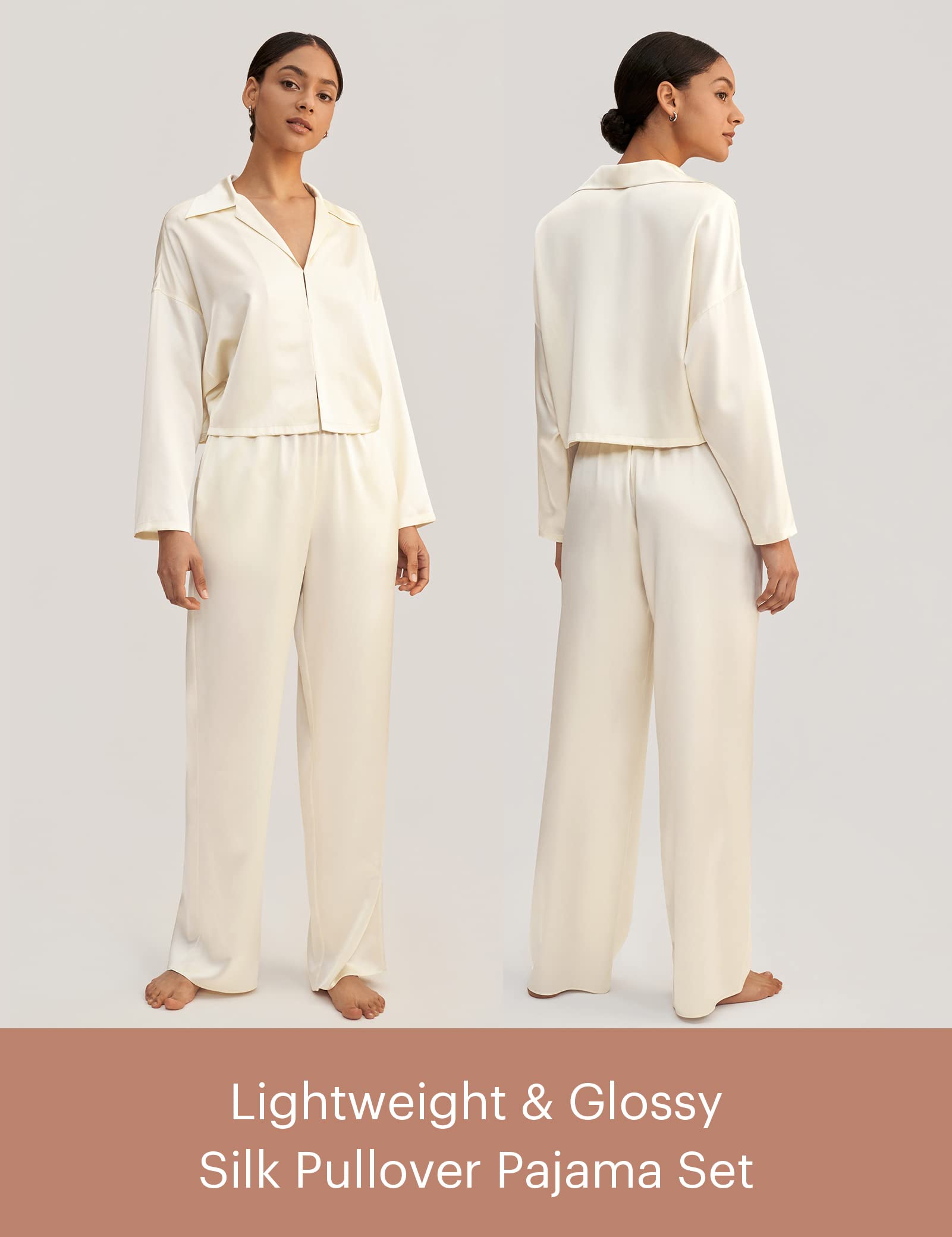 LilySilk 2 Piece Pajama Set