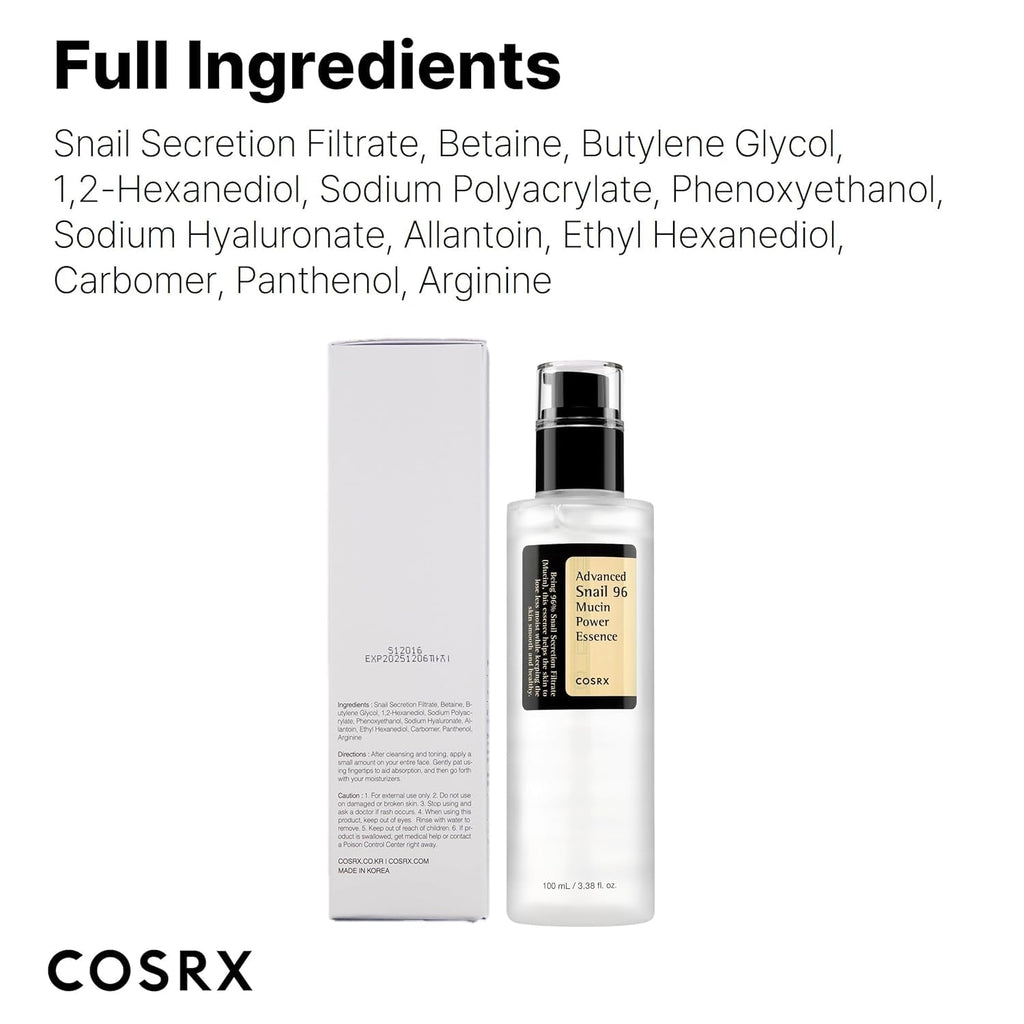 COSRX Snail Mucin Repairing Hydrating Serum