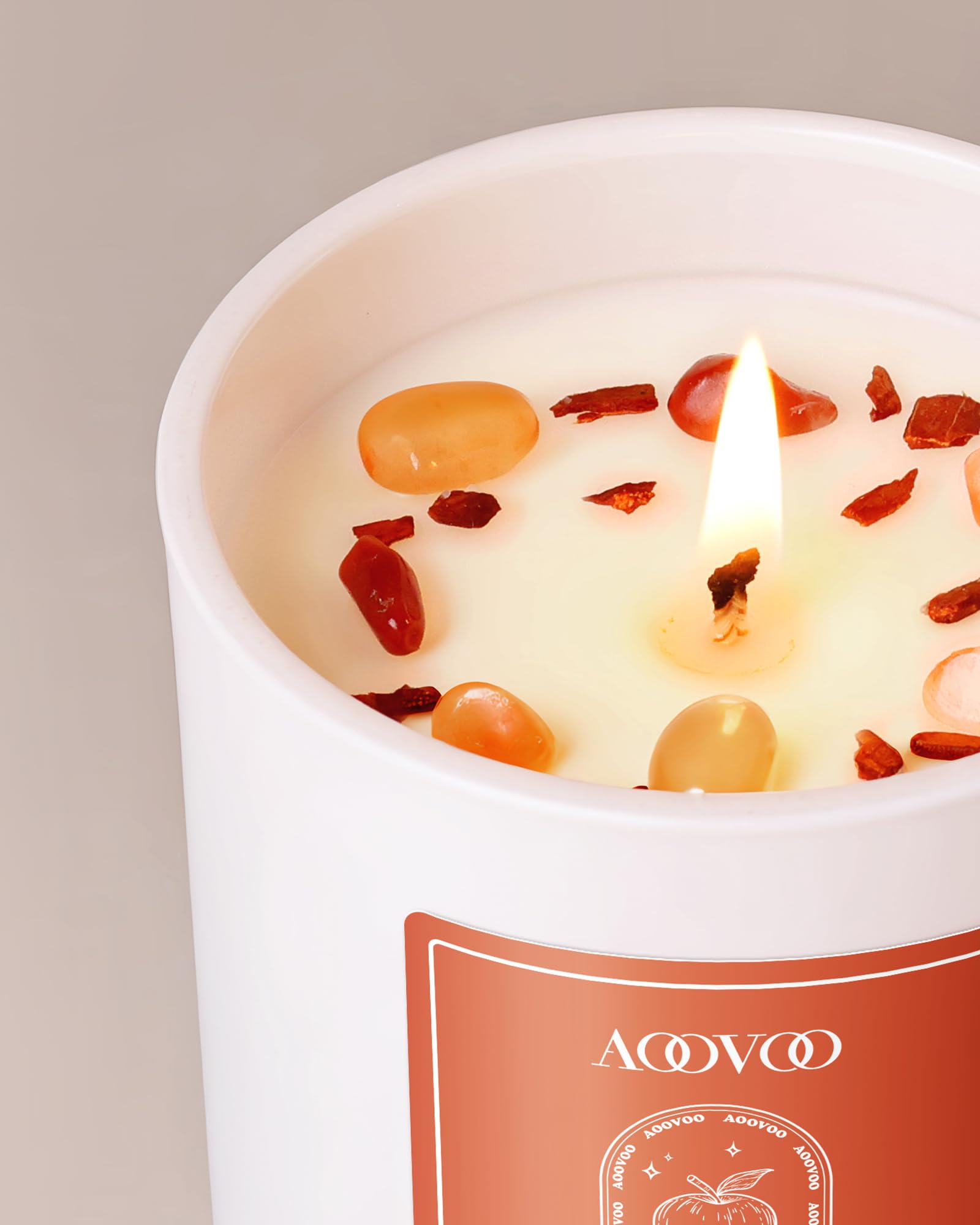 AOOVOO Lavender Candles