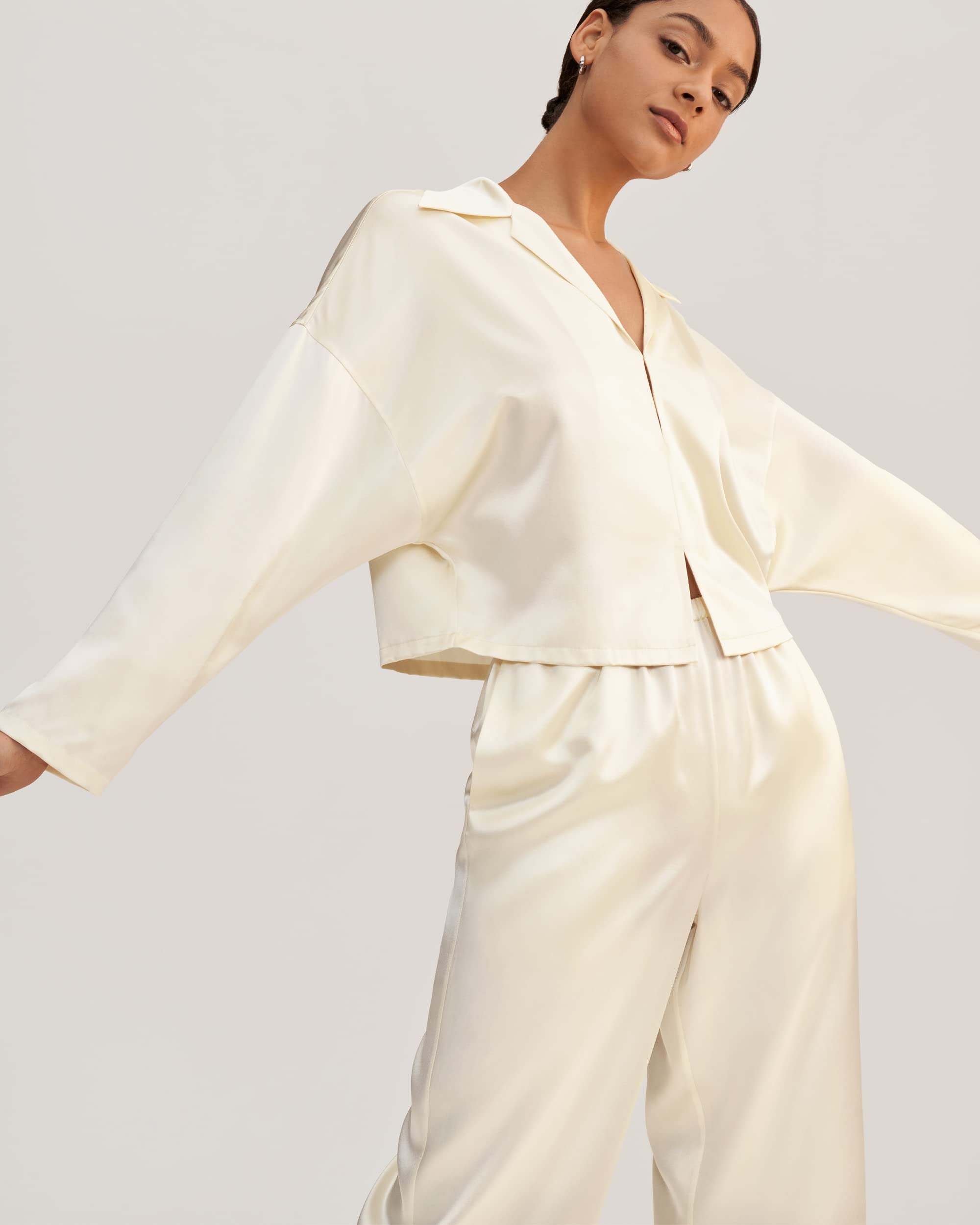 LilySilk 2 Piece Pajama Set