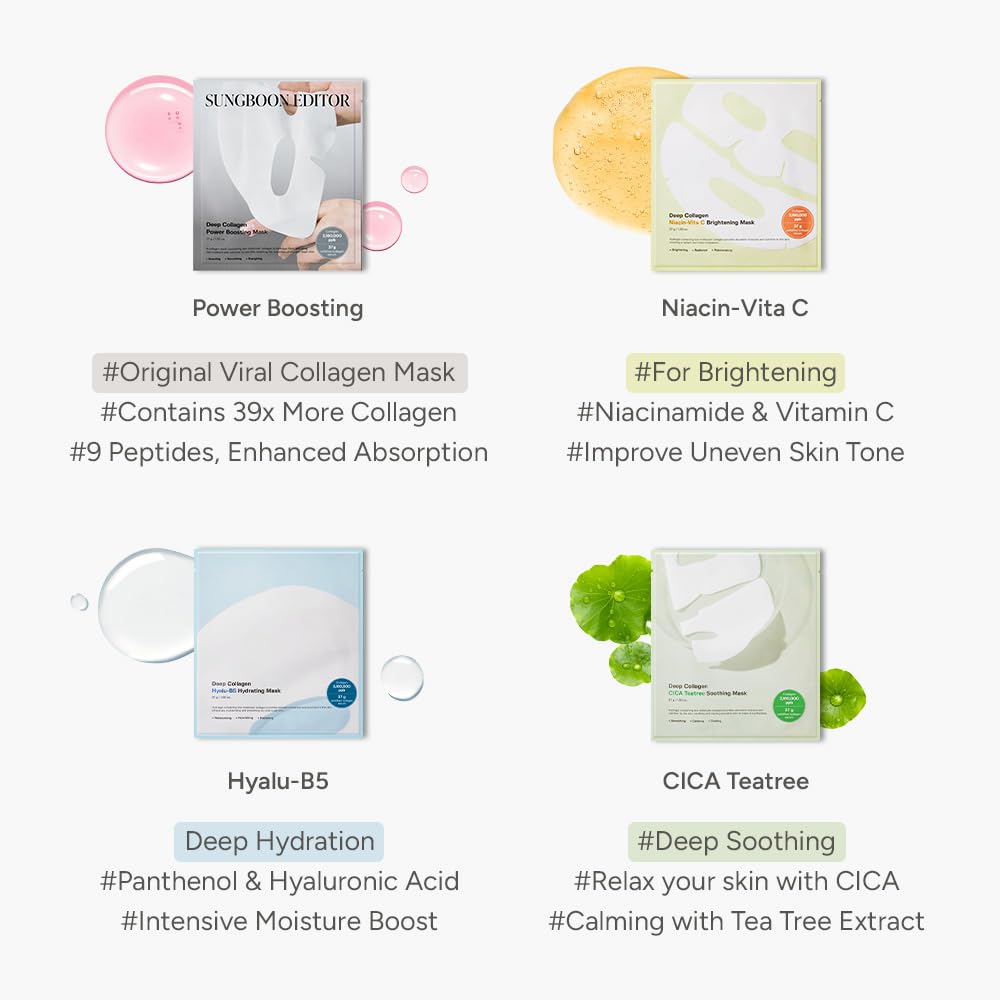 SUNGBOON EDITOR Collagen Overnight Mask