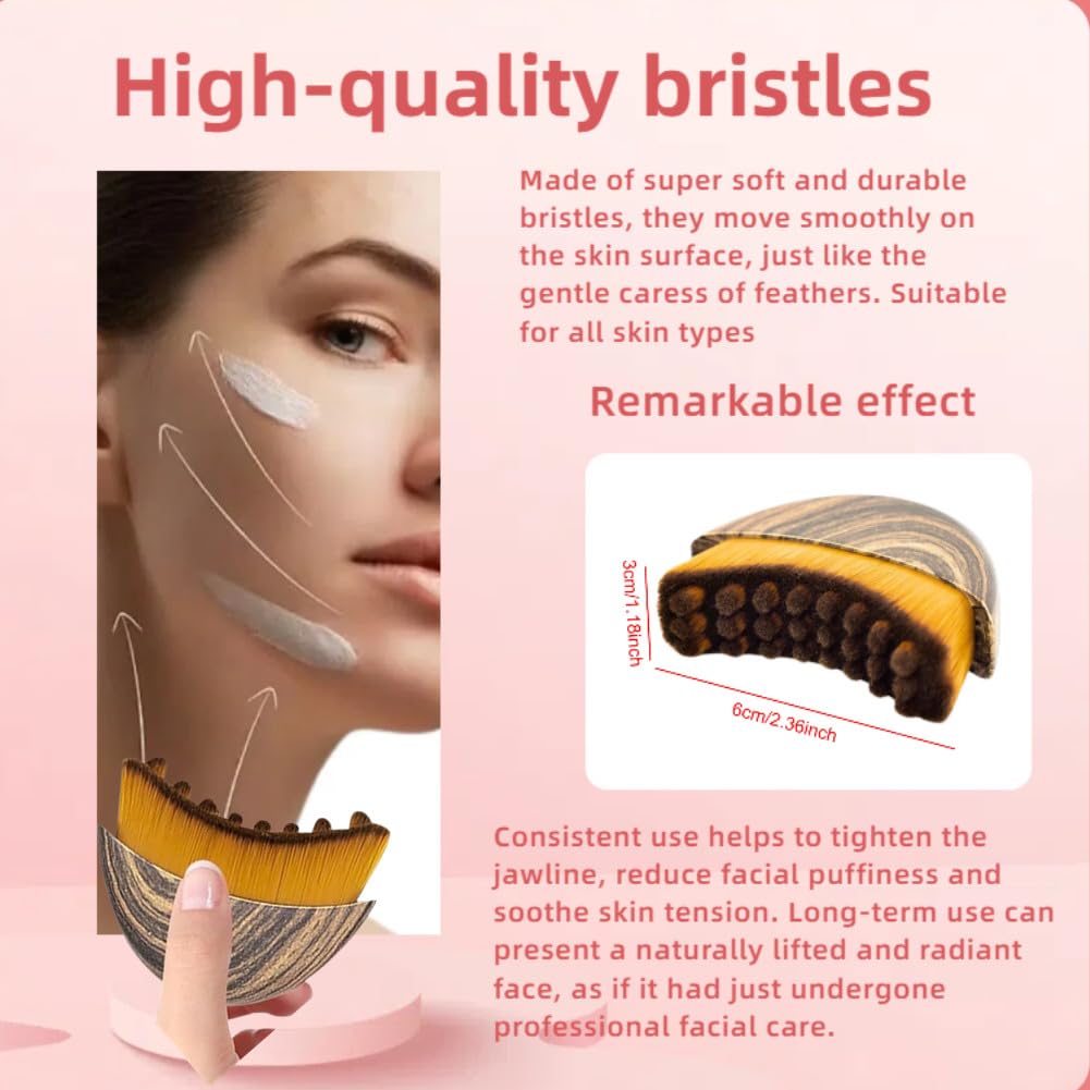 1/2 PCS Lymphatic Contour Brush for Sculpting