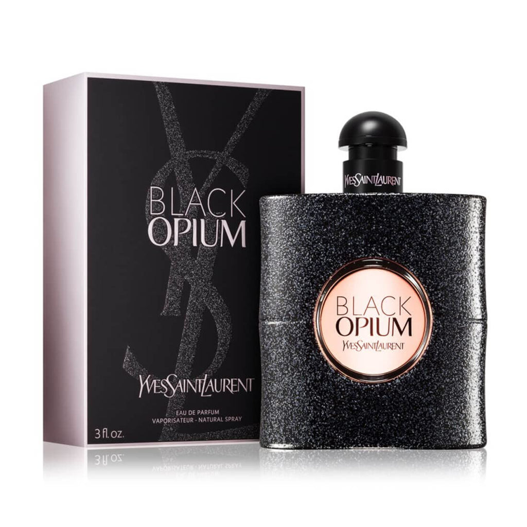 Yves Saint Laurent Eau De Parfum Spray for Women, Black Opium, 1.6 Ounce