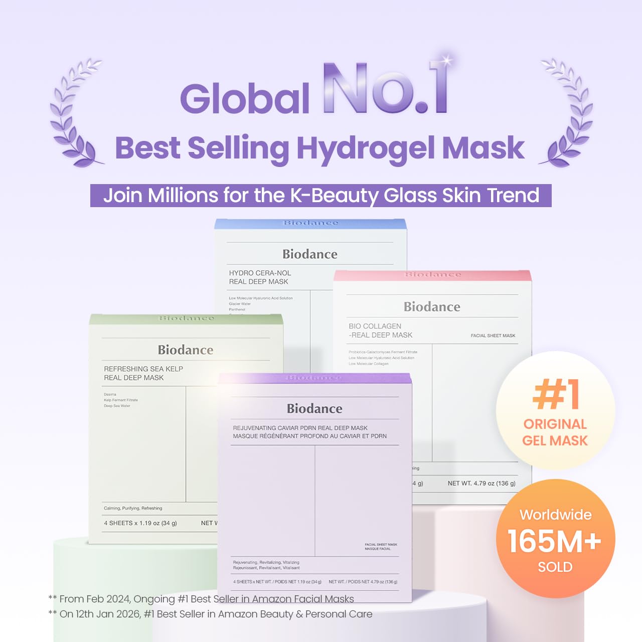 BIODANCE OVERNIGHT MASKS
