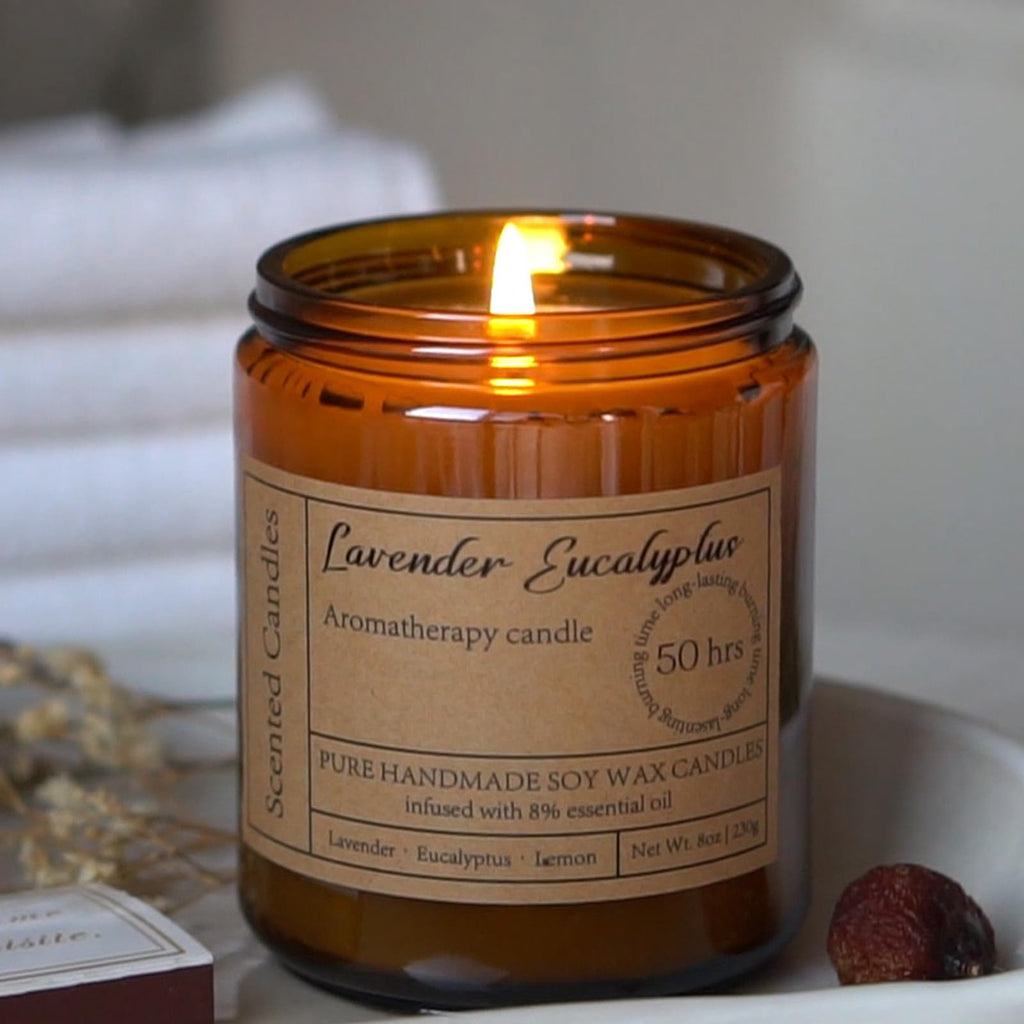 Lavender Eucalyptus Candles