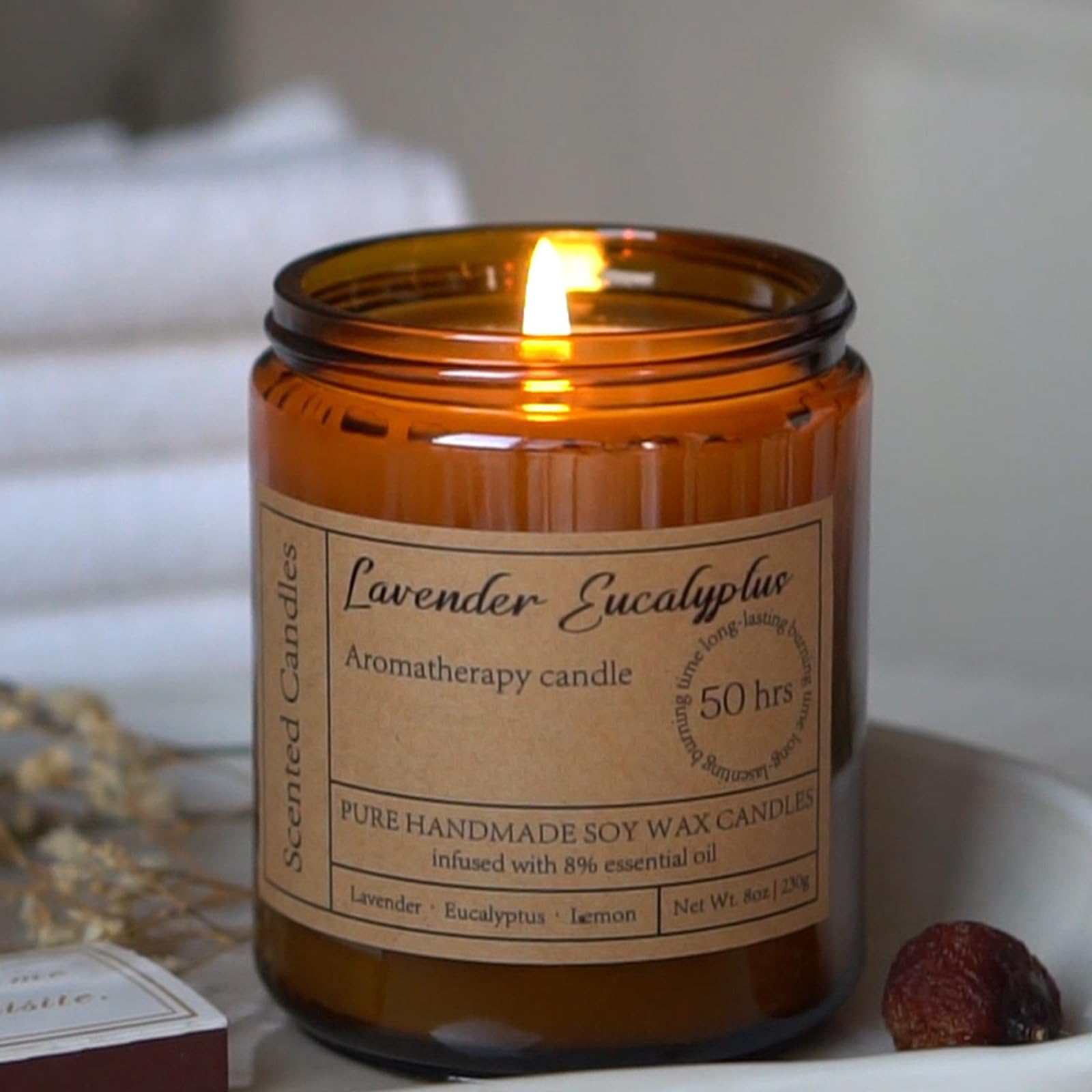 Lavender Eucalyptus Candles