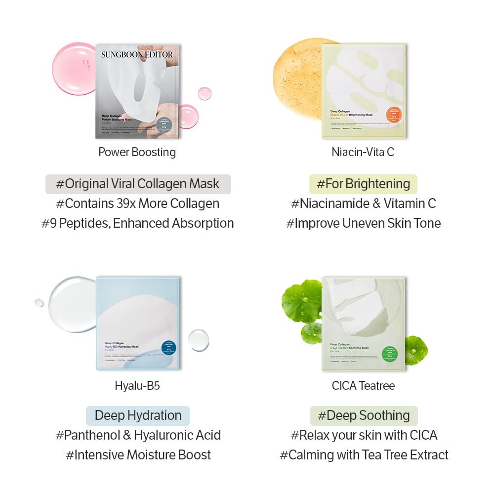 SUNGBOON EDITOR Collagen Overnight Mask