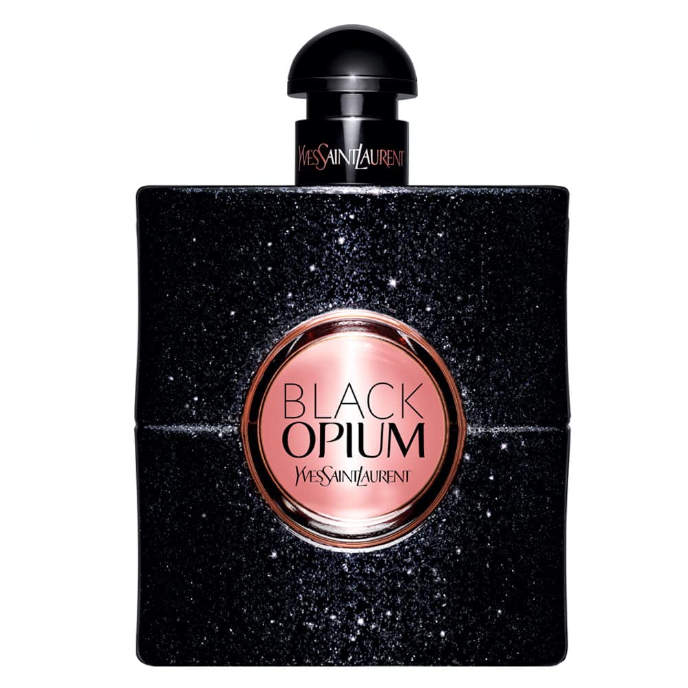 Yves Saint Laurent Eau De Parfum Spray for Women, Black Opium, 1.6 Ounce