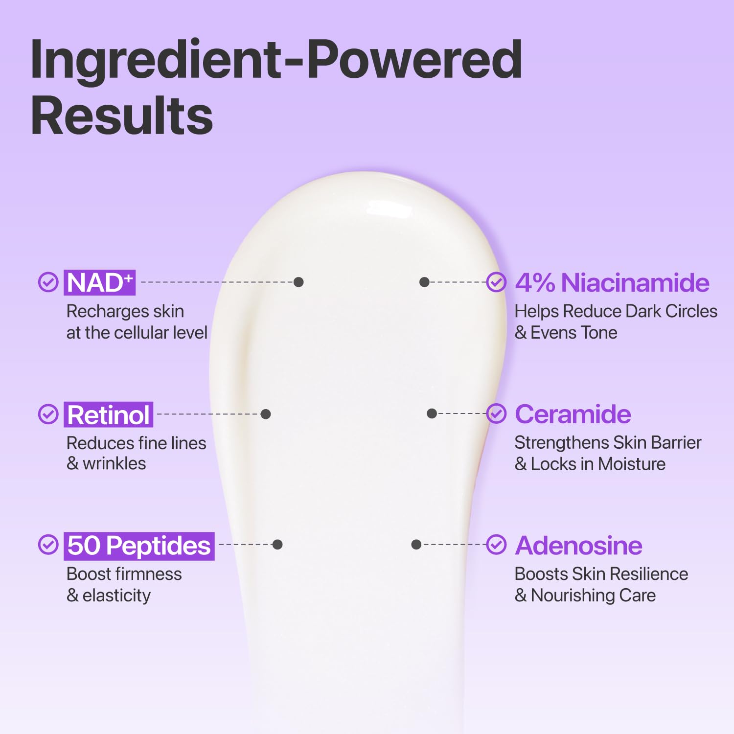 numbuzin No.9 NAD+ Retinol Eye Cream