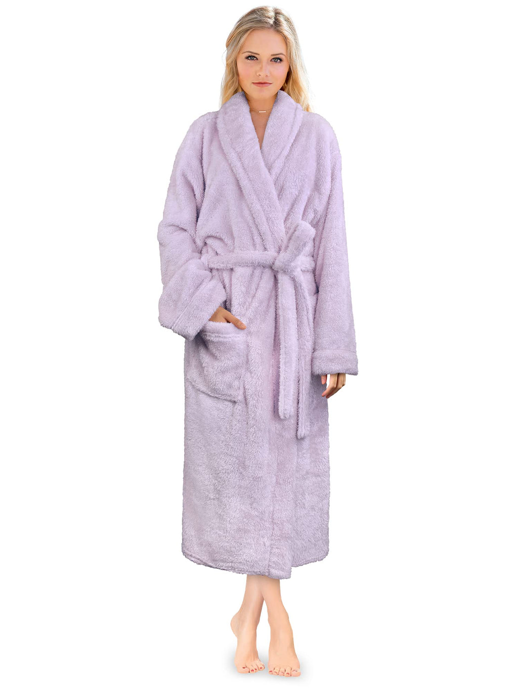 PAVILIA Plush Sherpa Robe