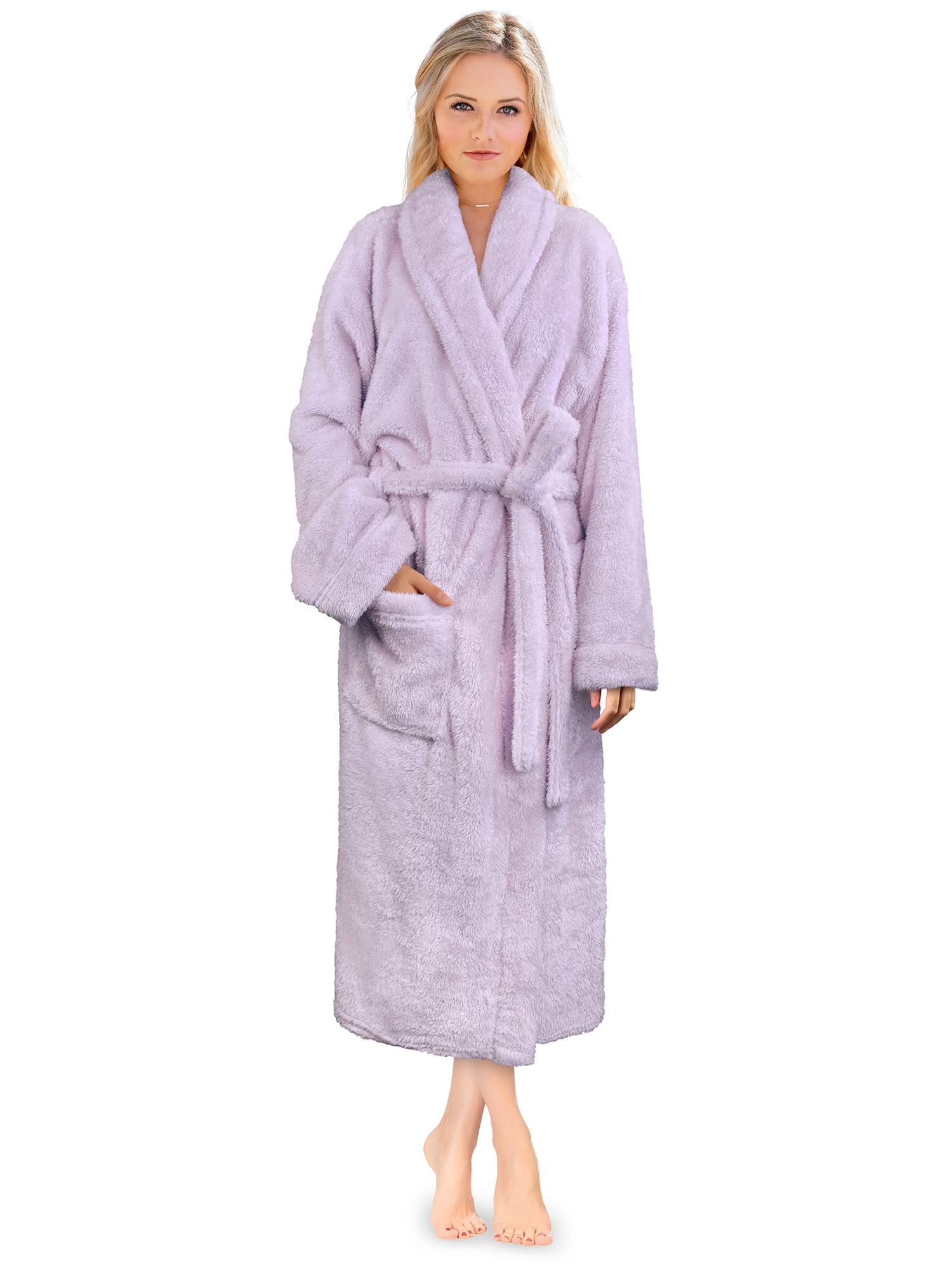 PAVILIA Plush Sherpa Robe