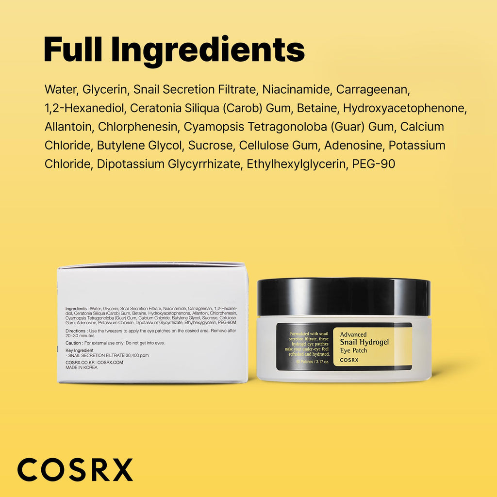 COSRX Pink Peptides Collagen Hydrogel Eye Patch