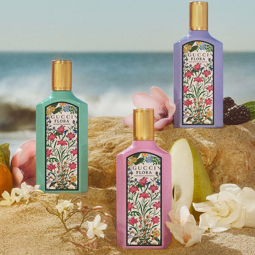 Flora Gorgeous Magnolia by Gucci for Women - 3.3 oz EDP Spray