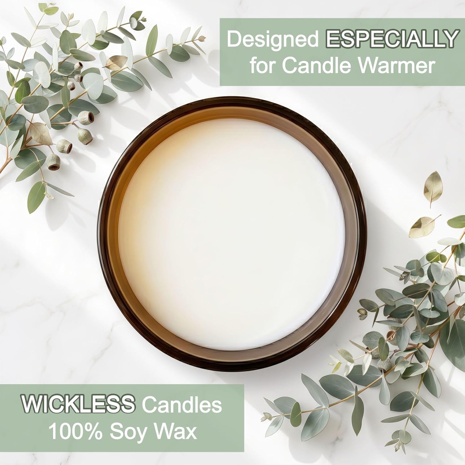 VOHO Lavender Wickless Candles