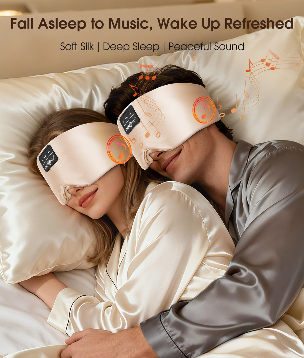 Mulberry Silk Bluetooth Sleep Mask