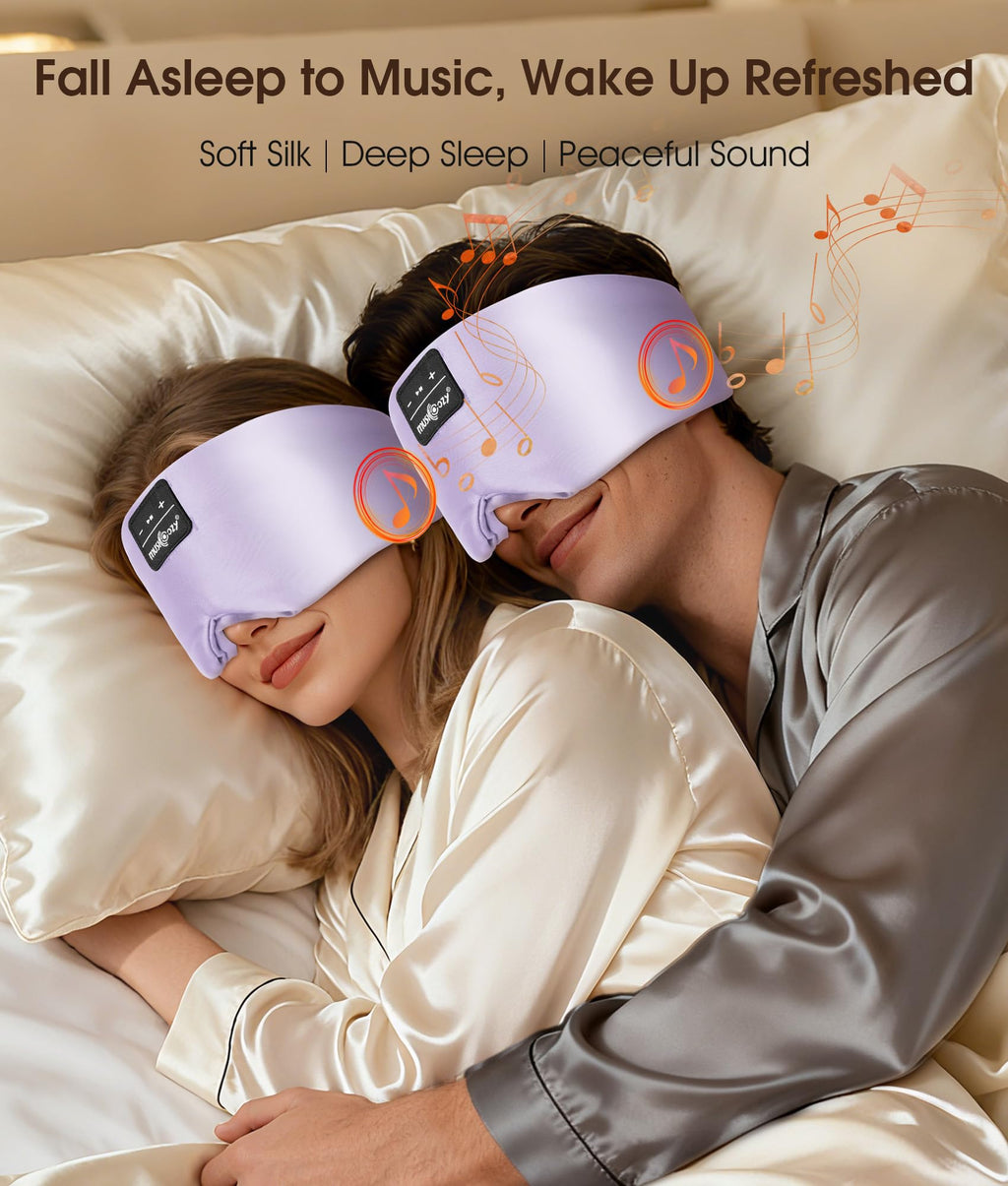 Mulberry Silk Bluetooth Sleep Mask