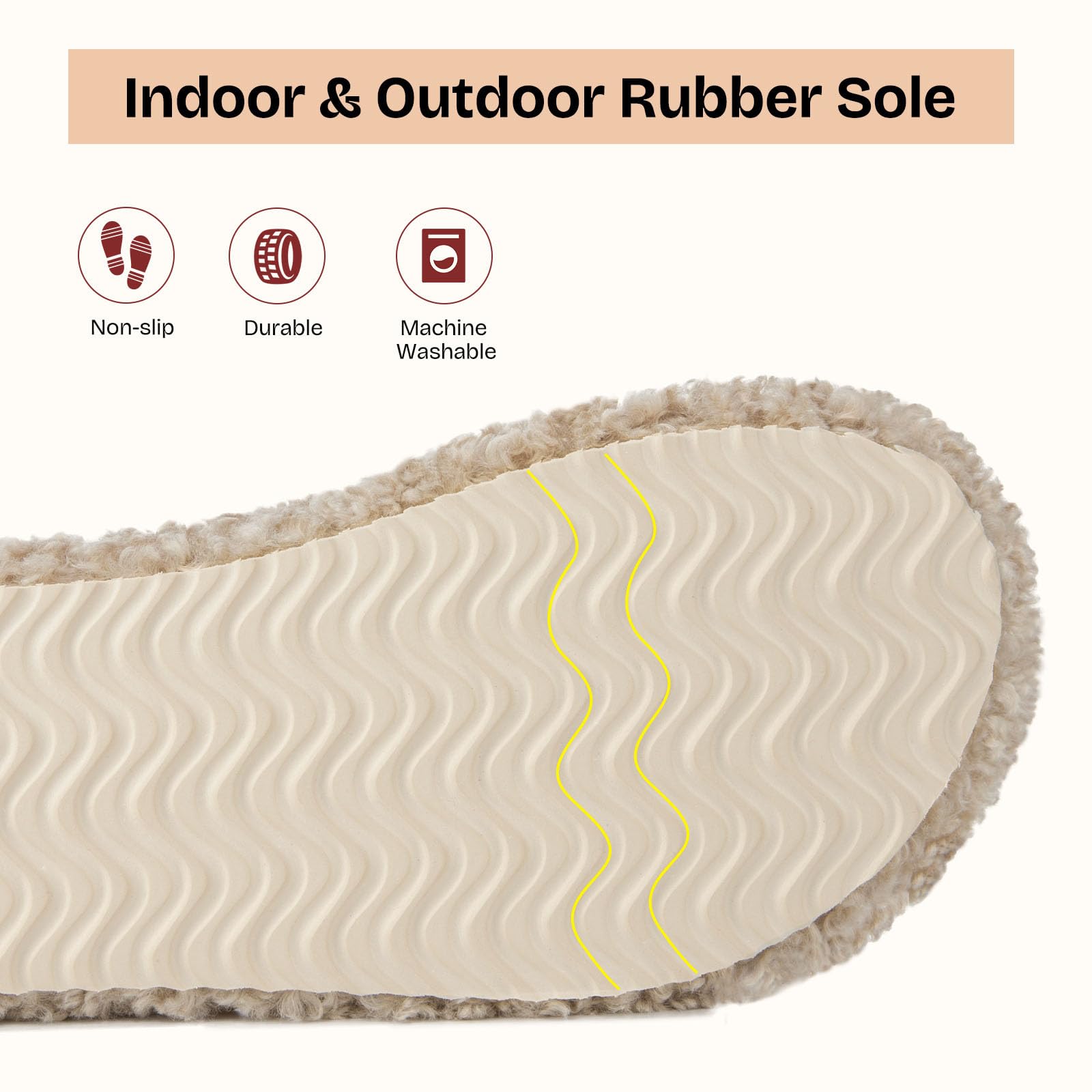 Fuzzy Memory Foam Slippers