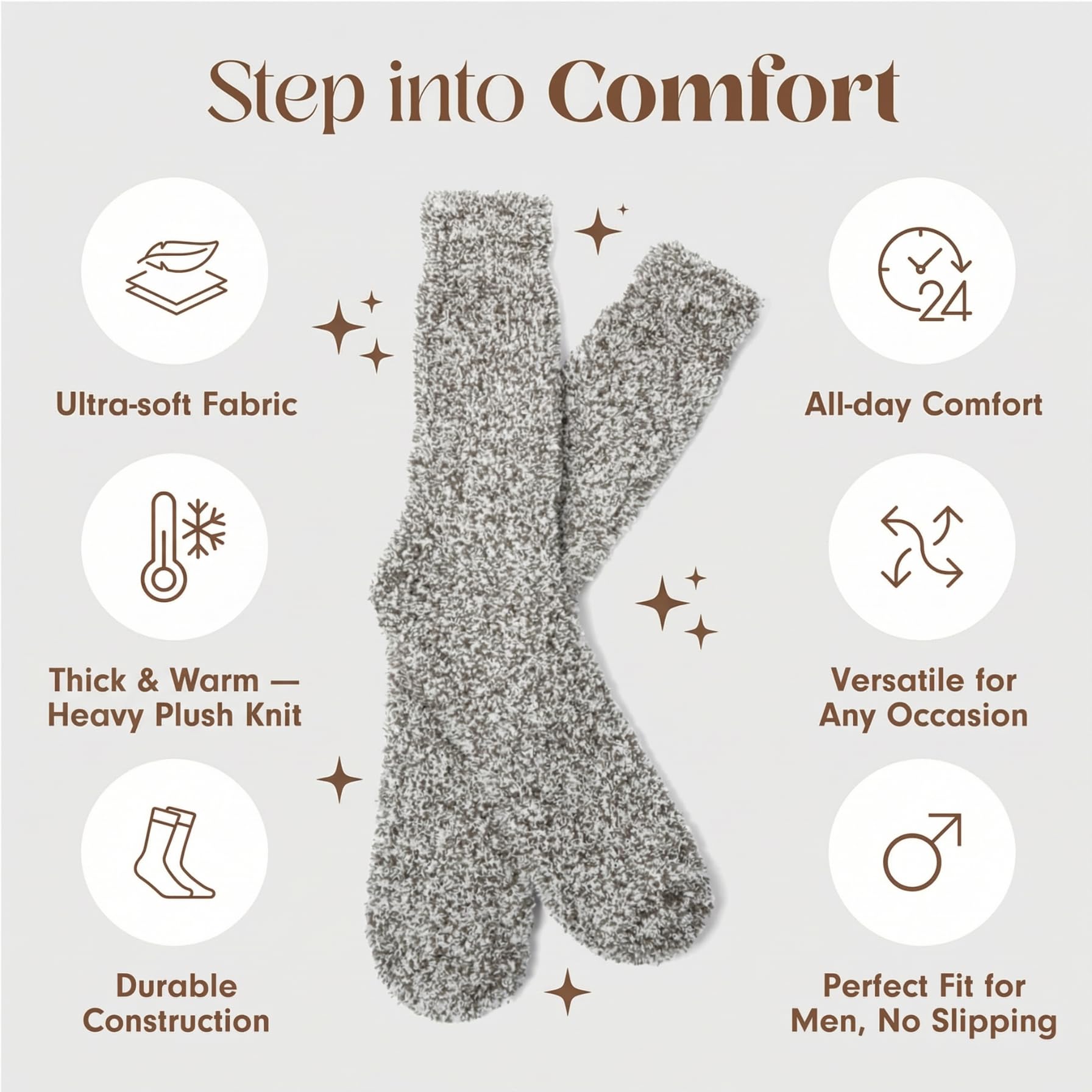 Ultra-Luxe Cloud Sock