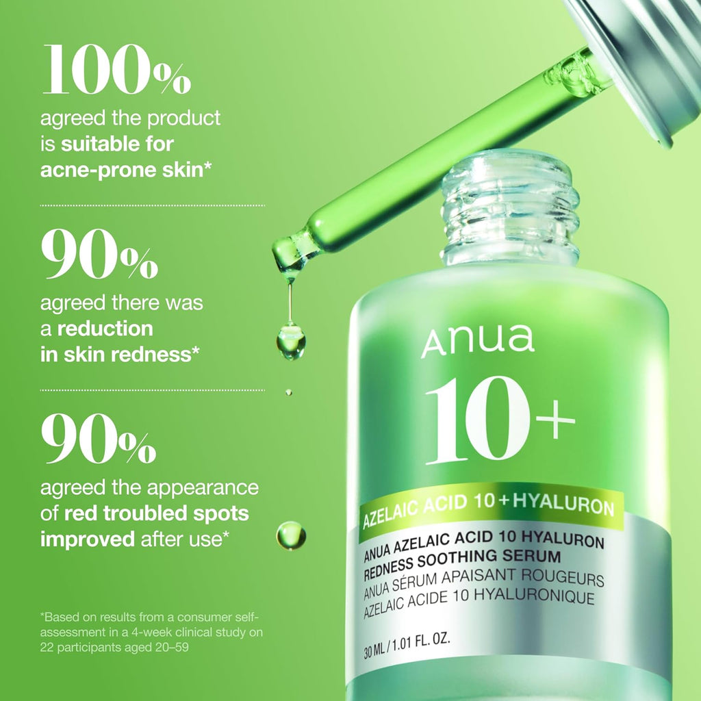 Anua Azelaic Acid 10+ Hyaluron Redness Soothing Serum