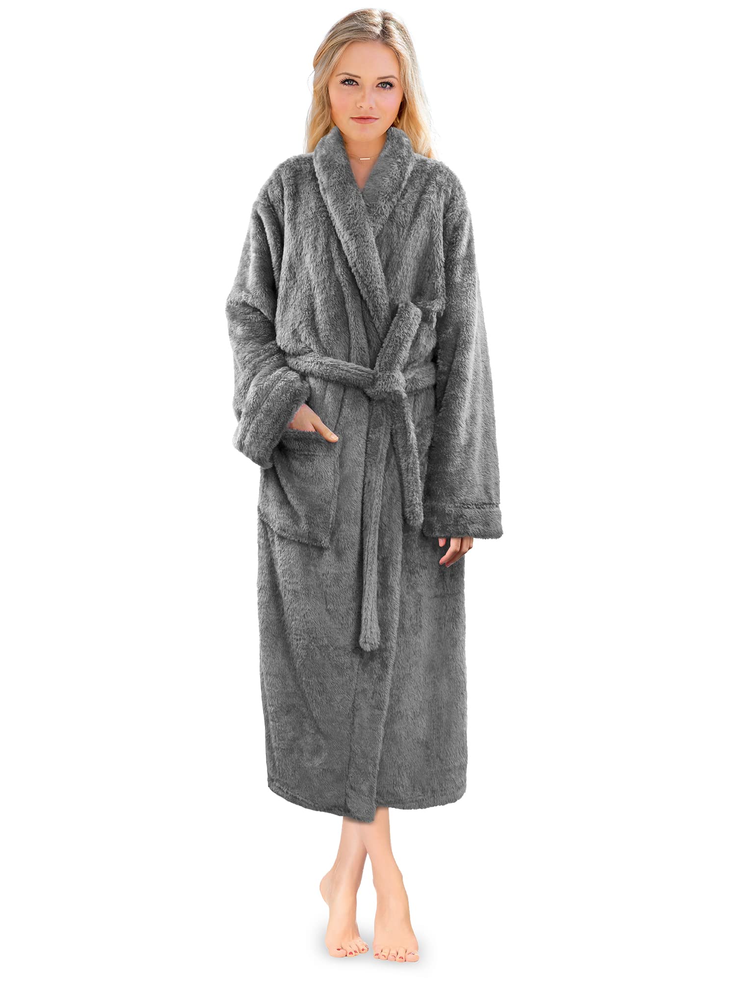 PAVILIA Plush Sherpa Robe