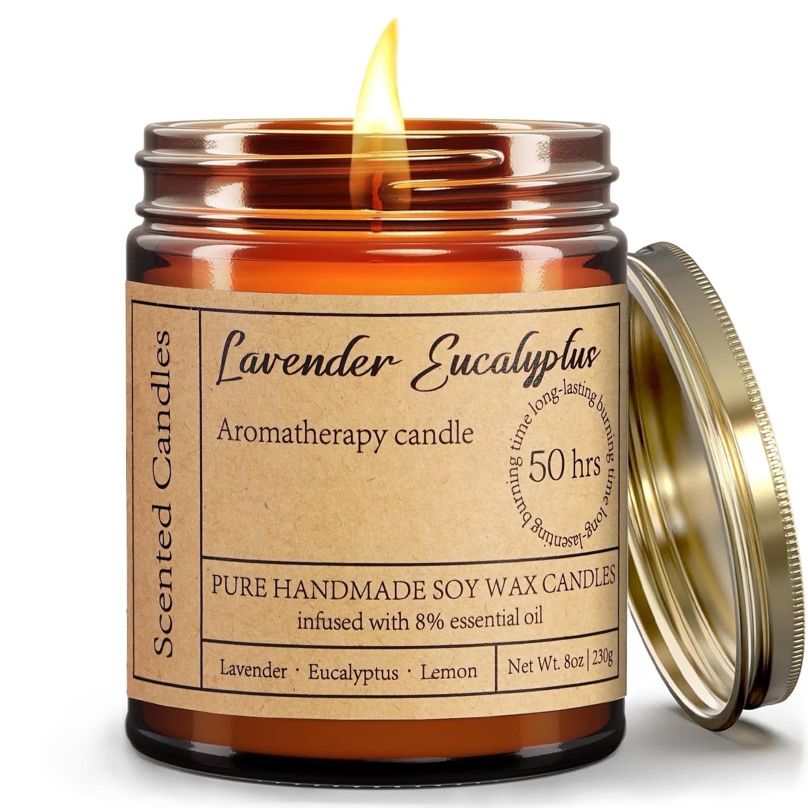 Lavender Eucalyptus Candles
