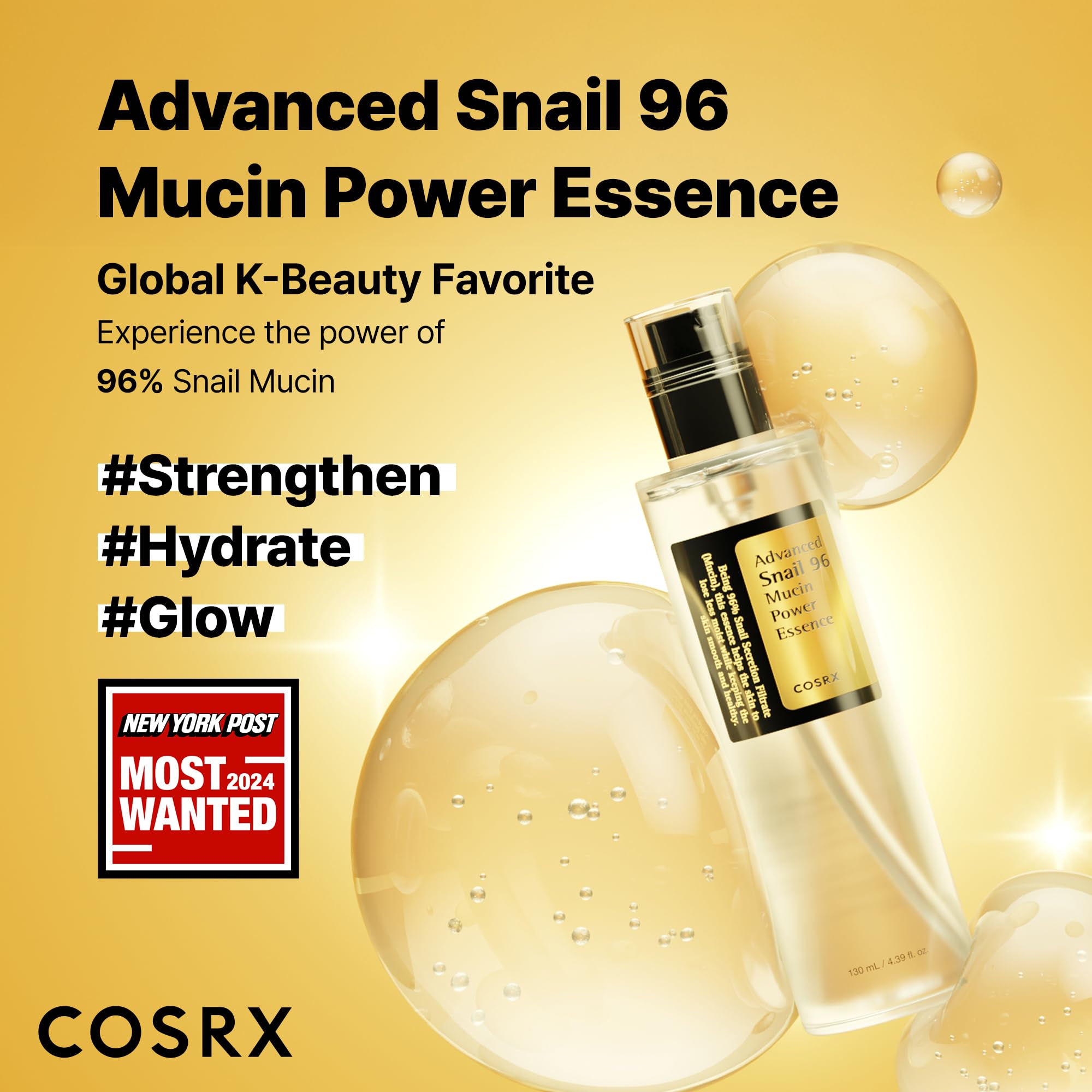 COSRX Snail Mucin Repairing Hydrating Serum