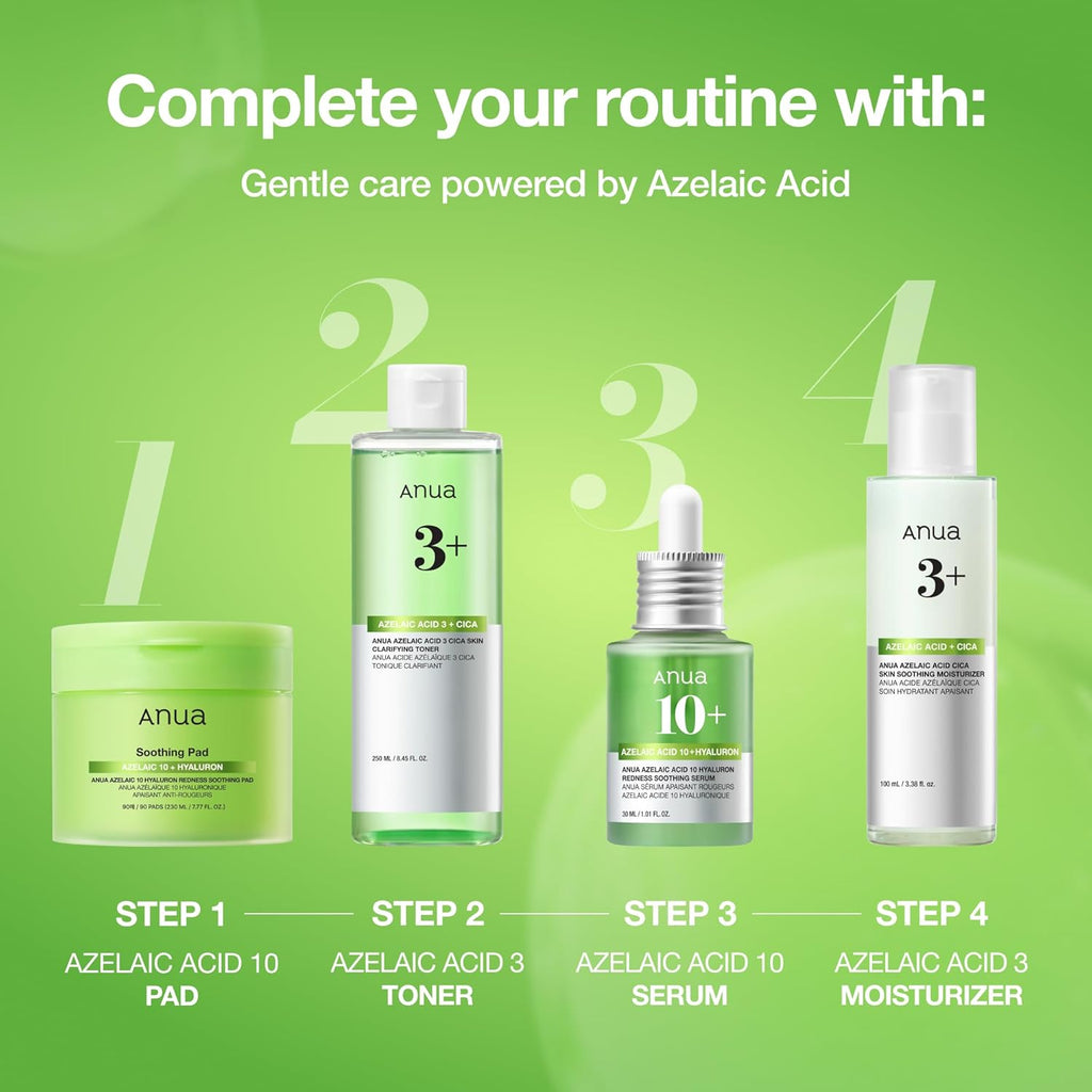 Anua Azelaic Acid 10+ Hyaluron Redness Soothing Serum