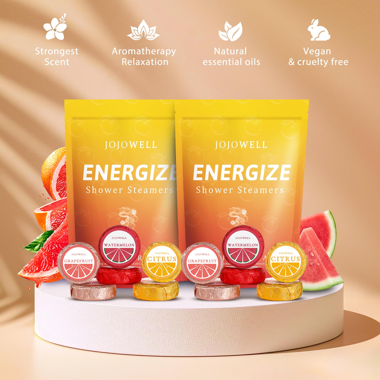 JoJowell Aromatherapy Shower Steamers