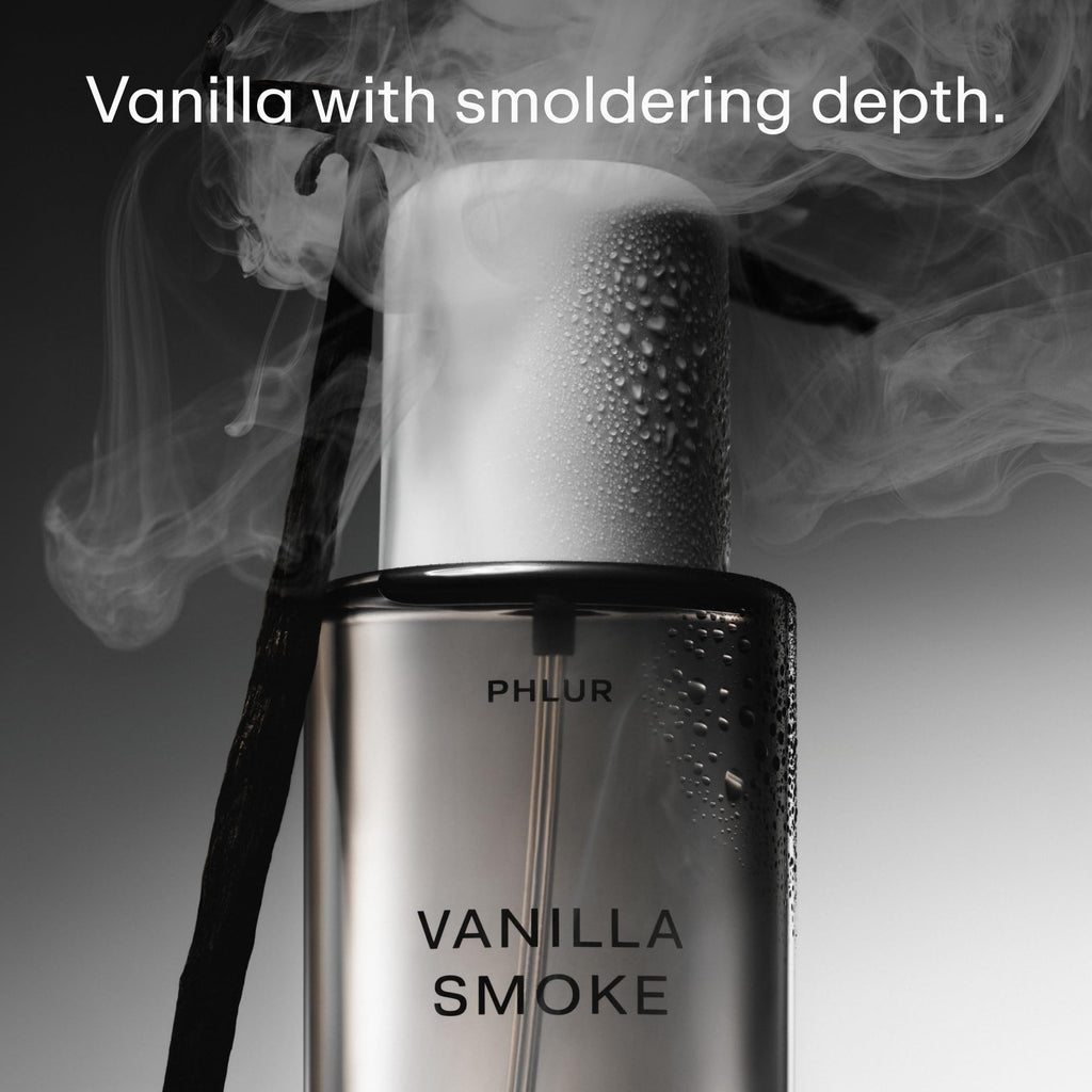 PHLUR Vanilla Skin Body Mist, 8 Fl Oz - Hair and Body Perfume for Women, Vanilla Perfume Body Spray with Pink Pepper, Cashmere Wood & Sandalwood Fragrance