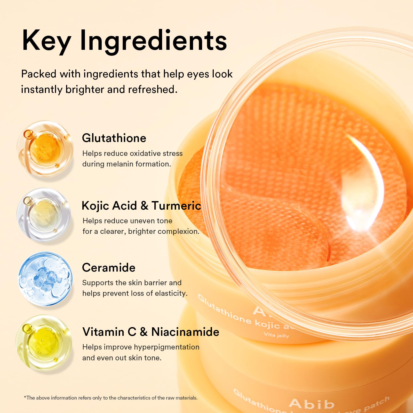 Abib Collagen Peptide Eye Patches
