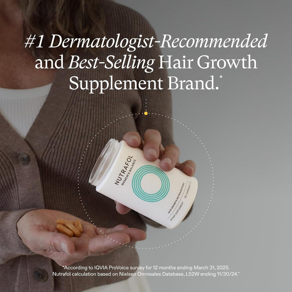 Nutrafol Women's Balance Hair Growth Supplements,