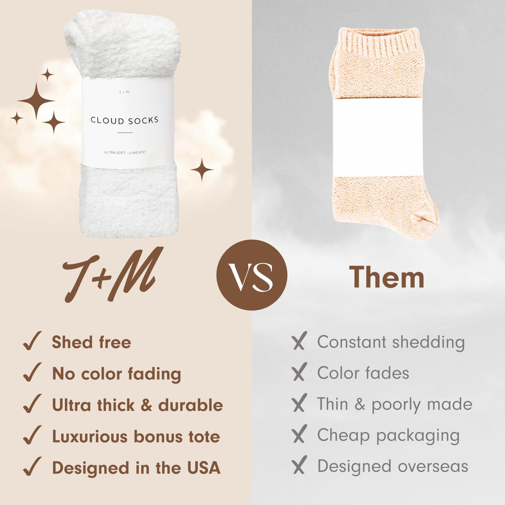 Ultra-Luxe Cloud Sock