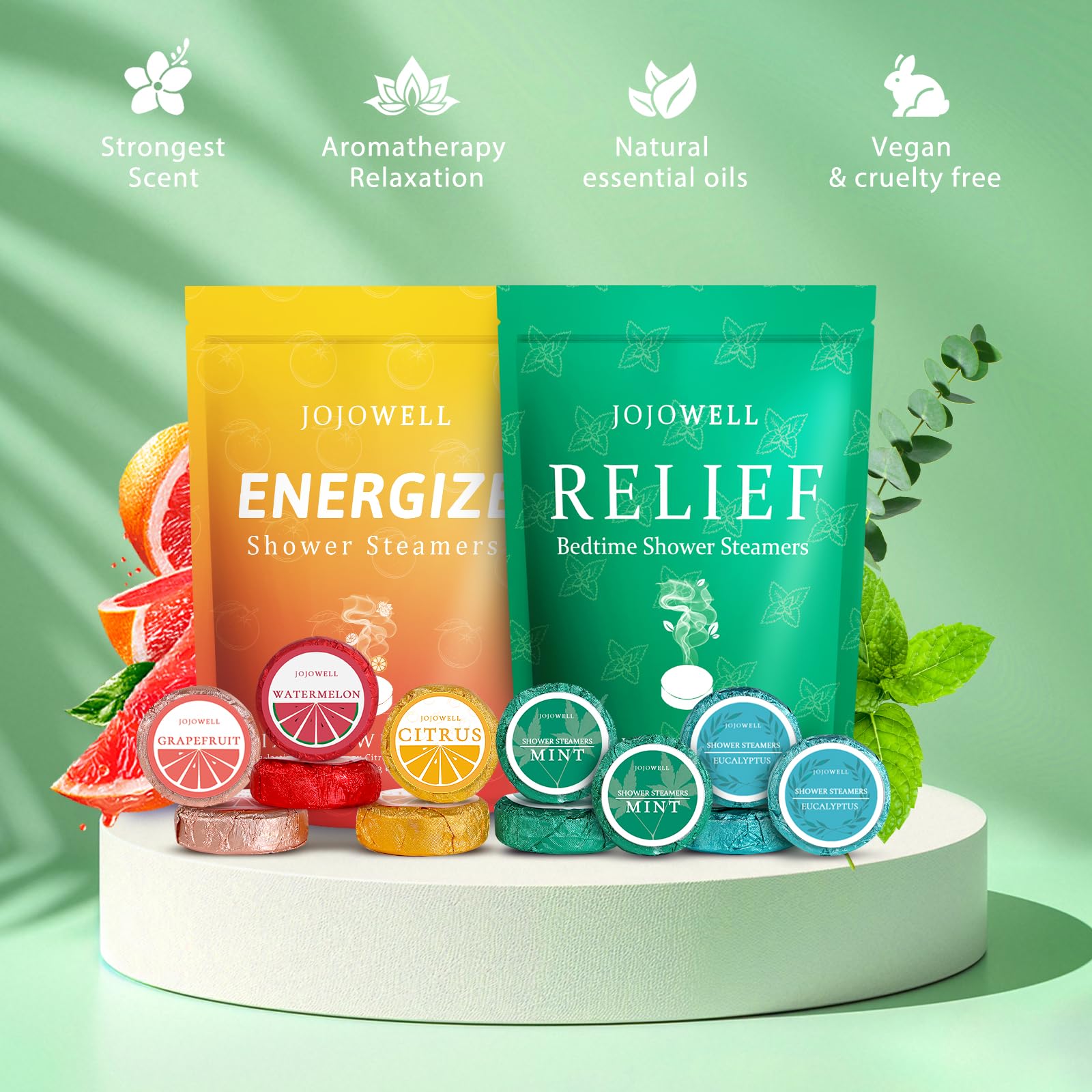 JoJowell Aromatherapy Shower Steamers