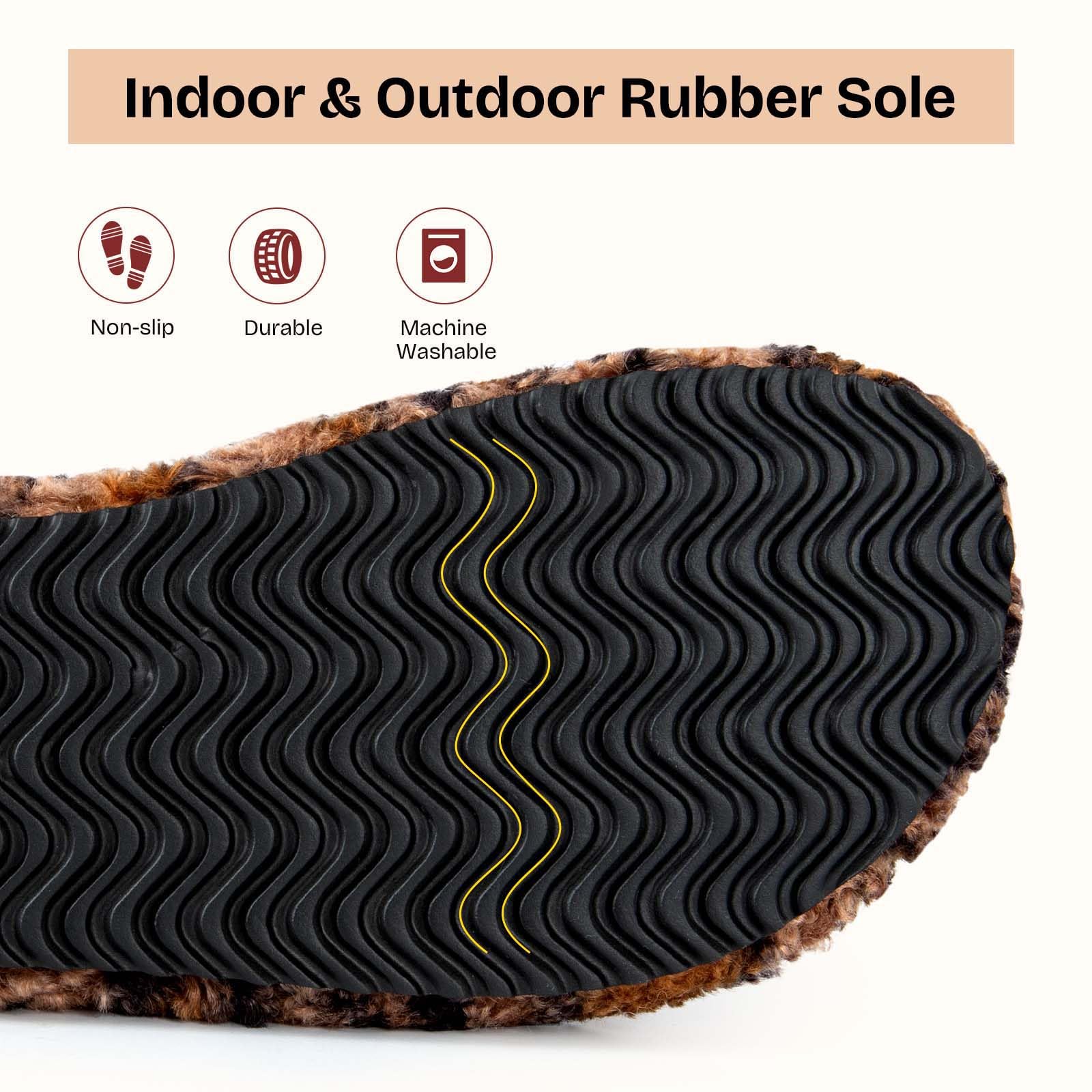 Fuzzy Memory Foam Slippers