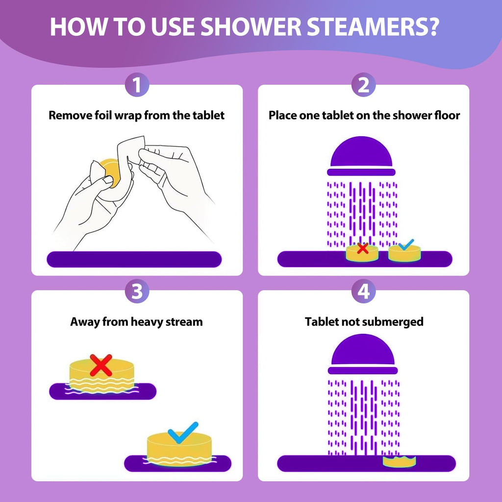 JoJowell Aromatherapy Shower Steamers