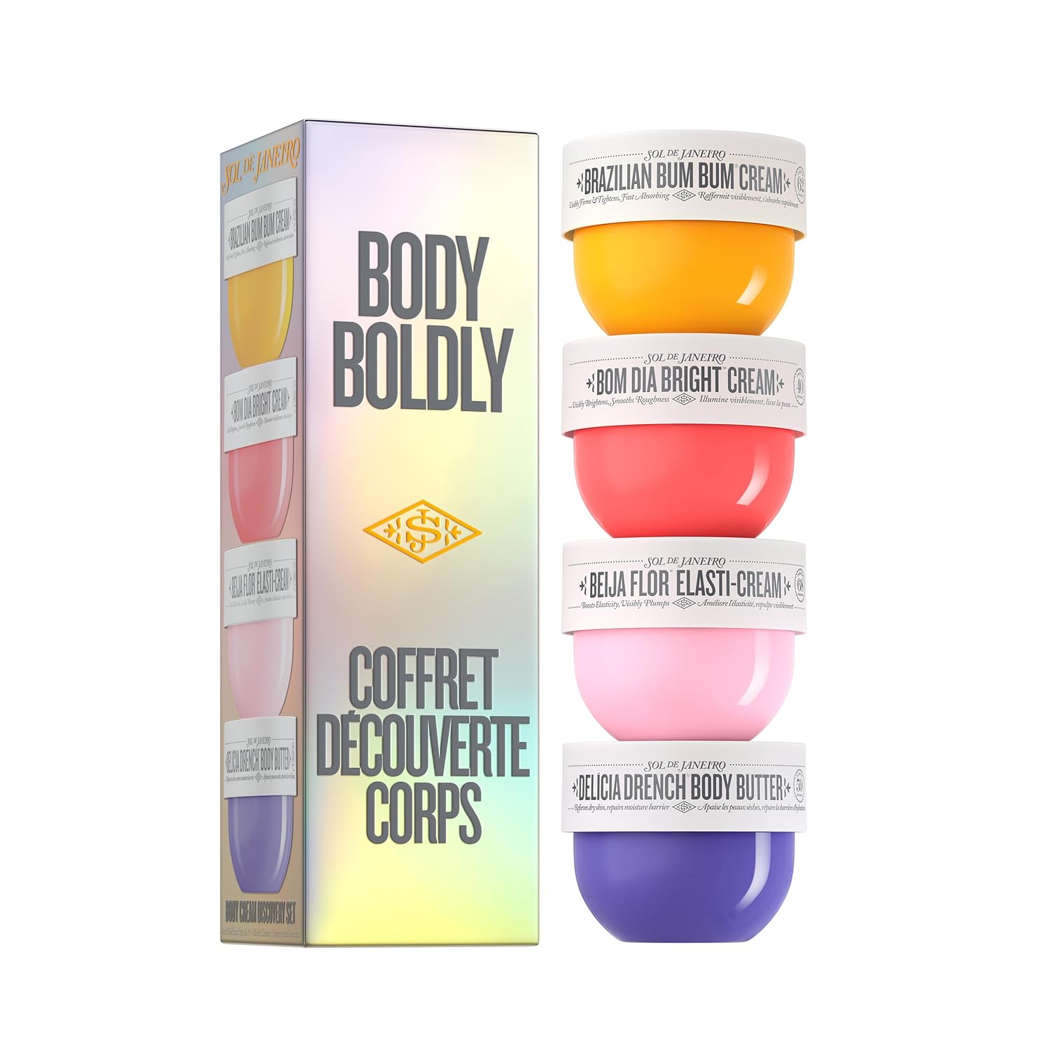 Sol de Janeiro Body Boldly Body Cream Discovery Set | Trial Size Beauty Minis